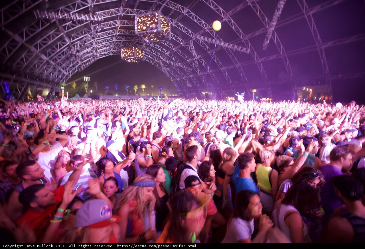 Nighttime Excitement at Coachella