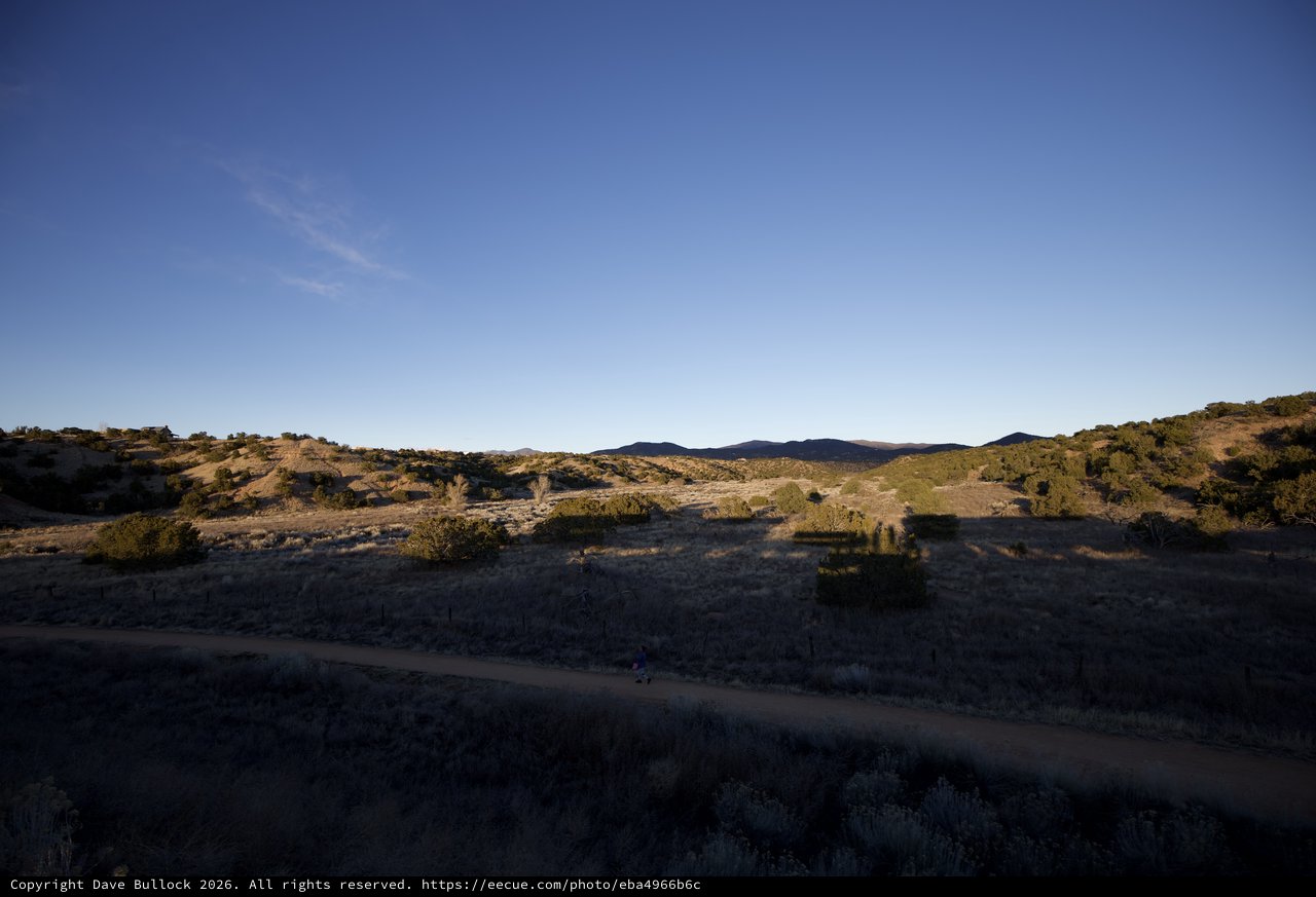 Golden Hour Over the New Mexico High Desert