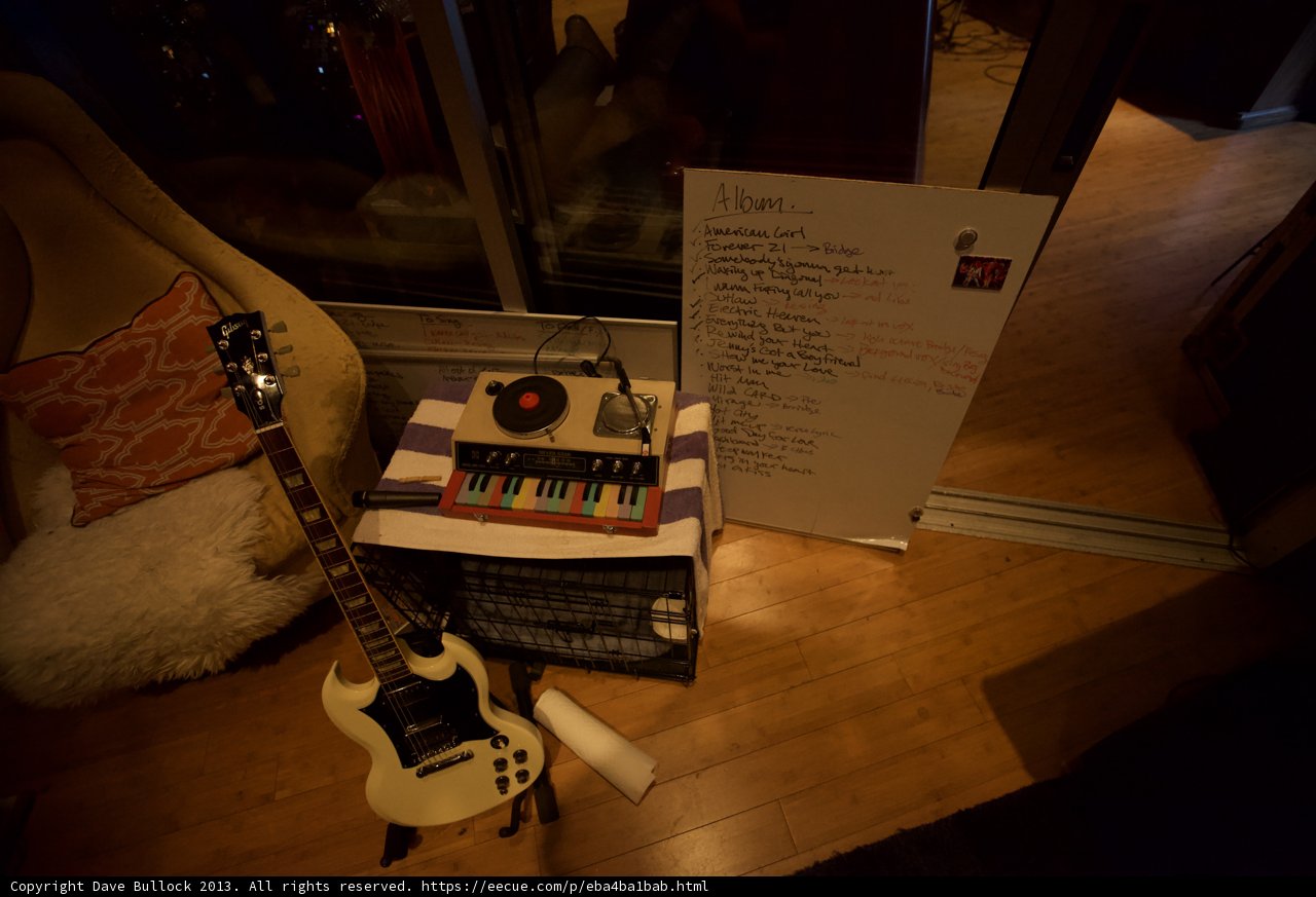 Musical Instruments on the Floor