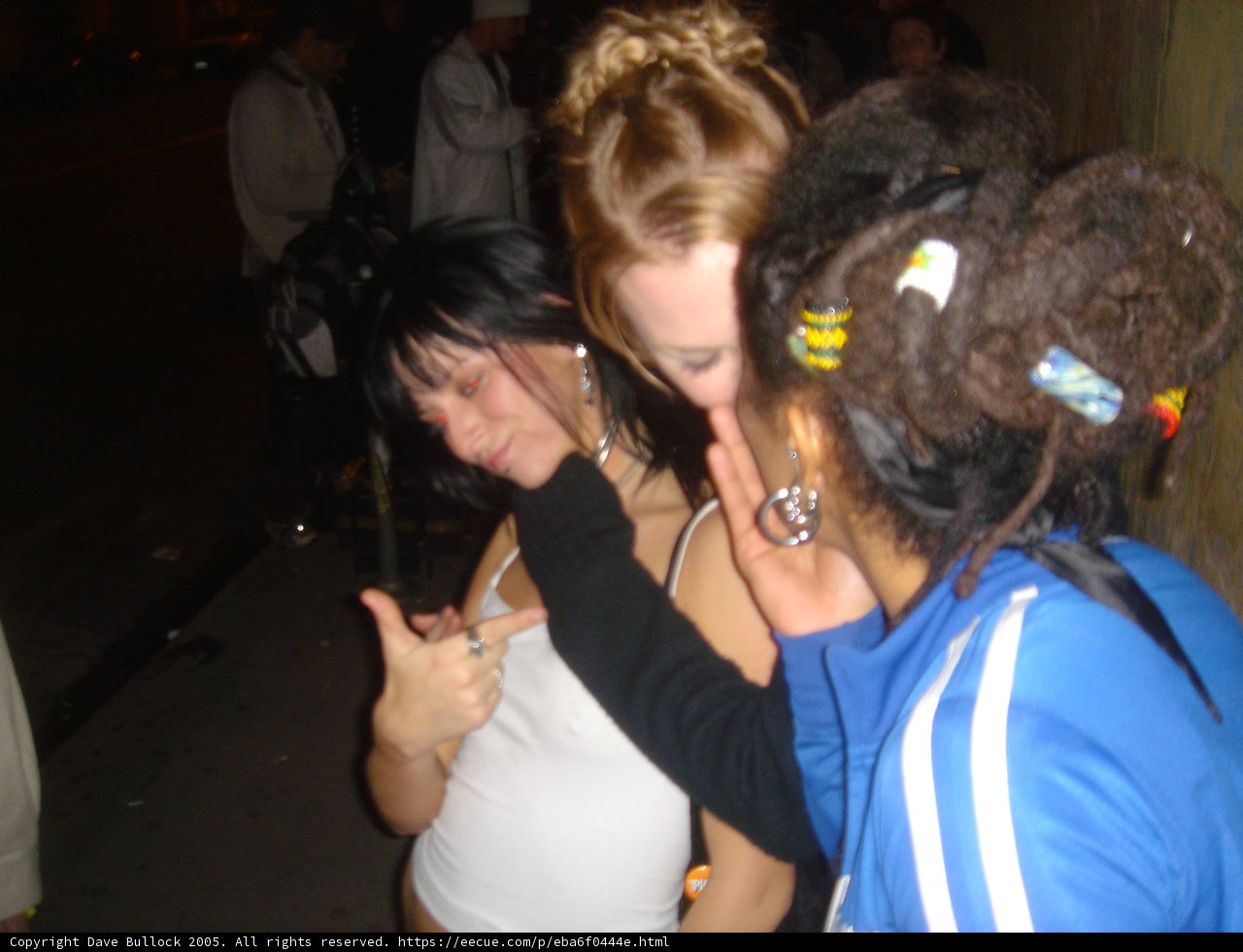Urban Woman with Dreadlocks