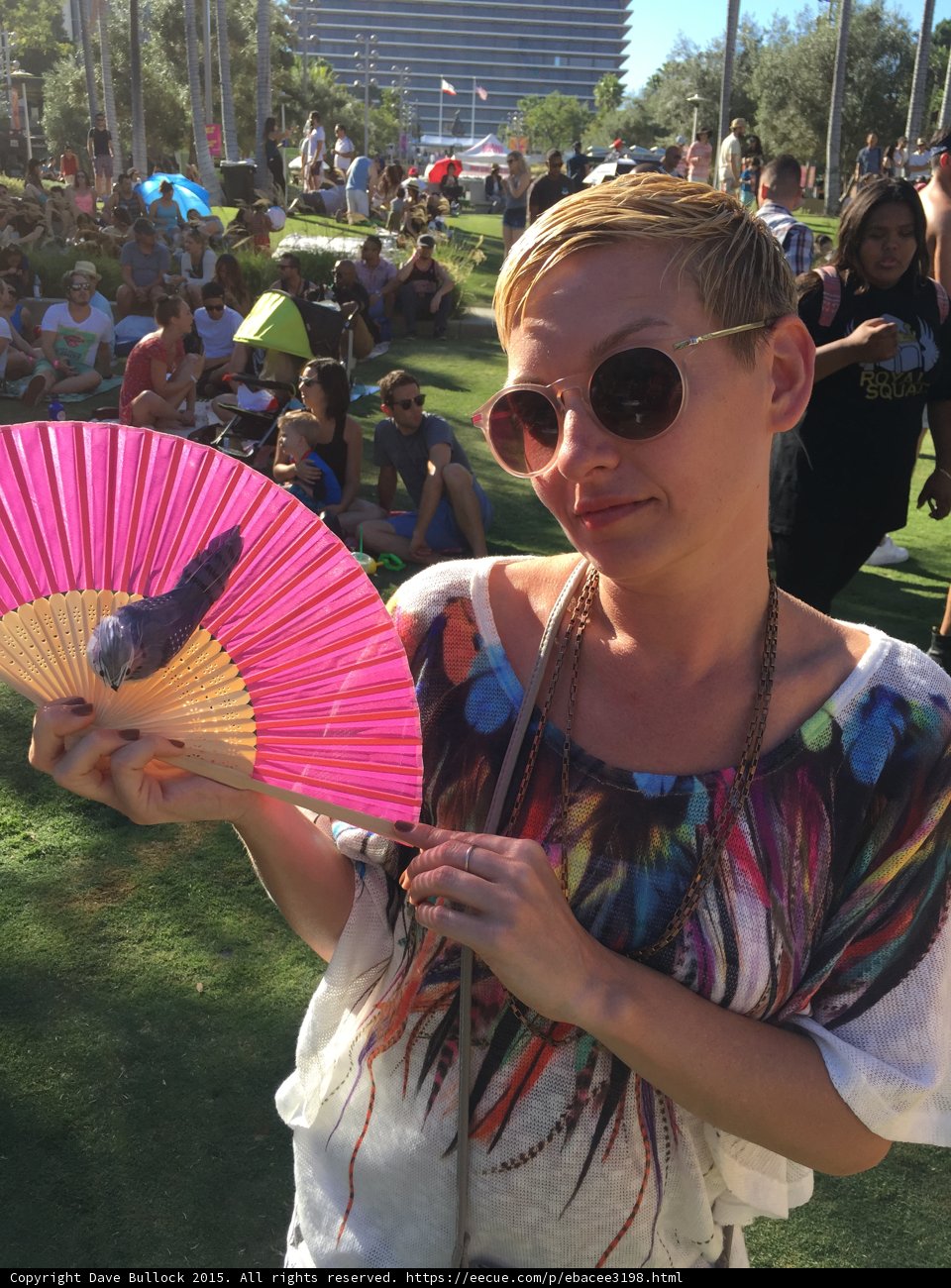 Festival Fan Portrait