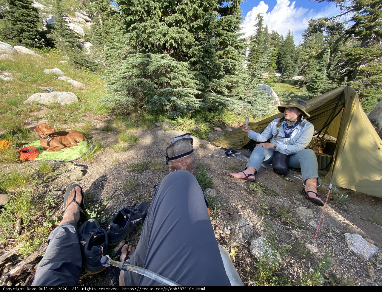 Camping in the Desolation Wilderness