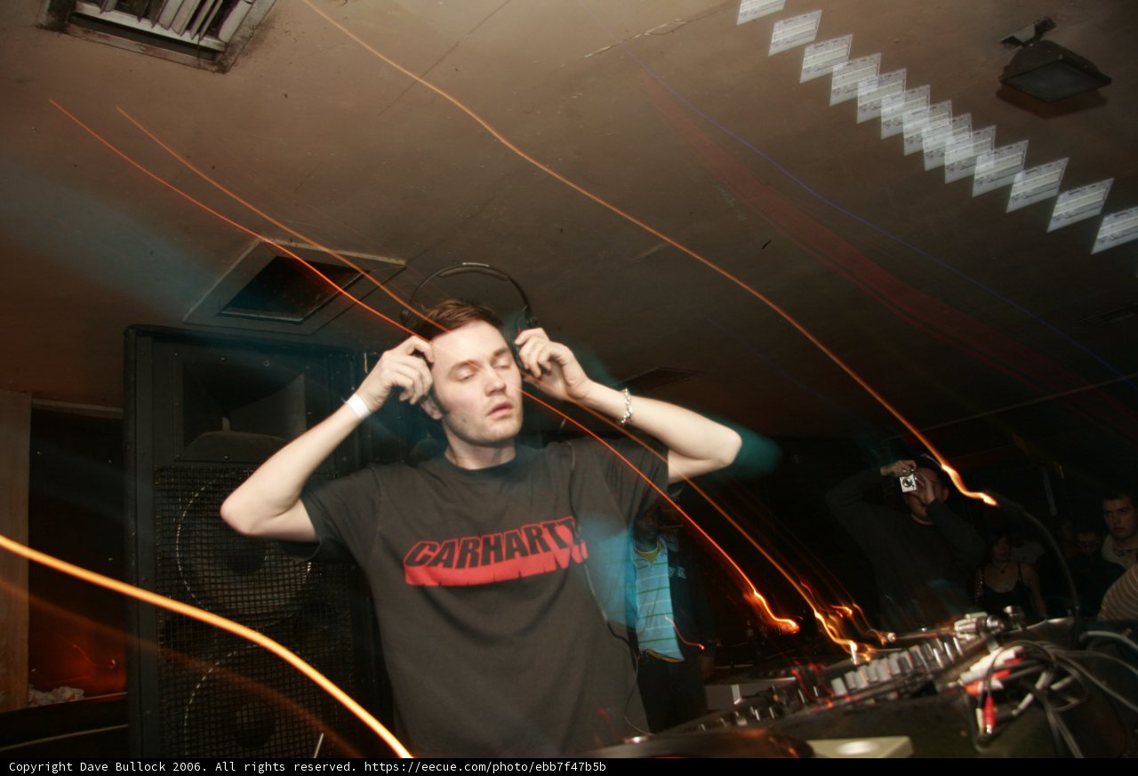 Deejay Amir Blumenfeld performing at Club Respect