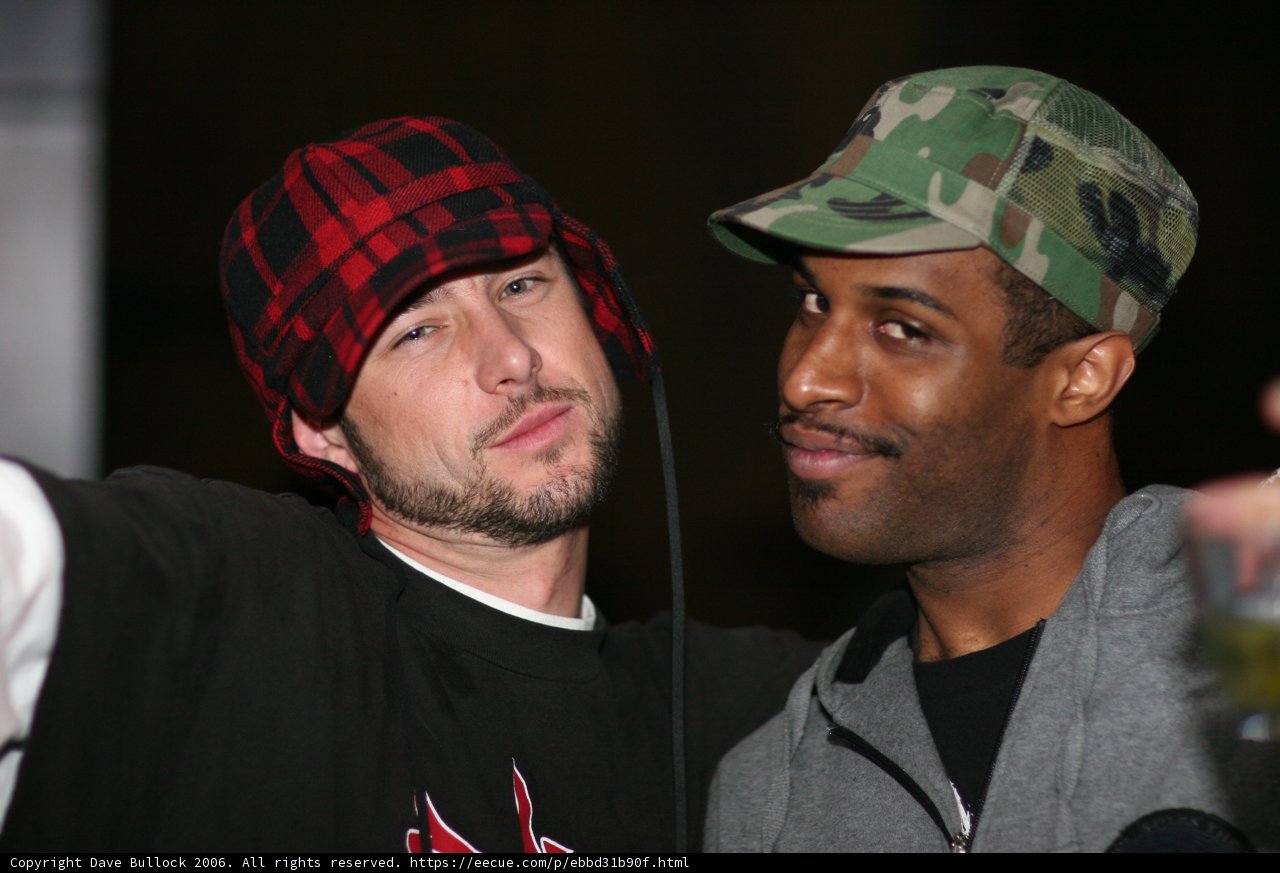 Marcus R sporting a stylish black hat