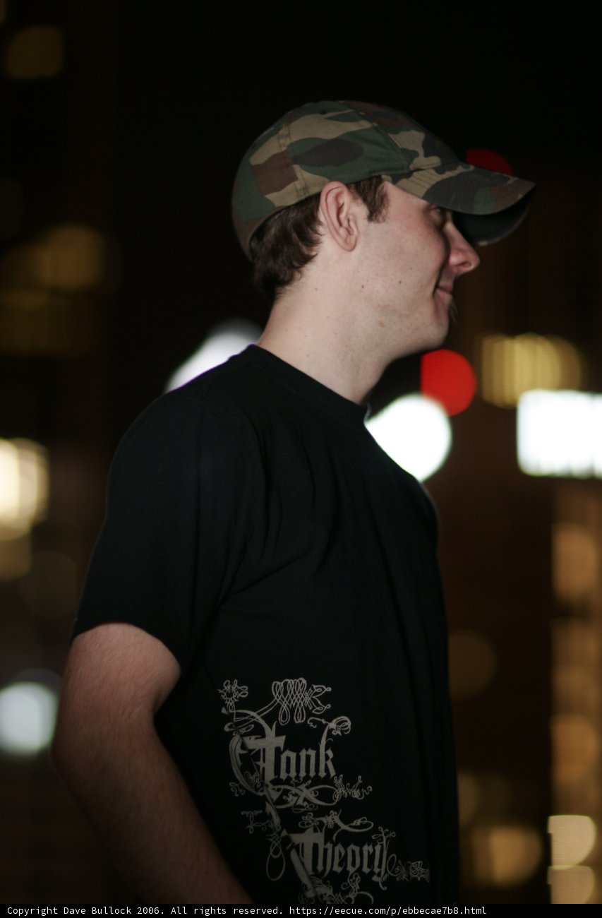 Camo-Capped Man