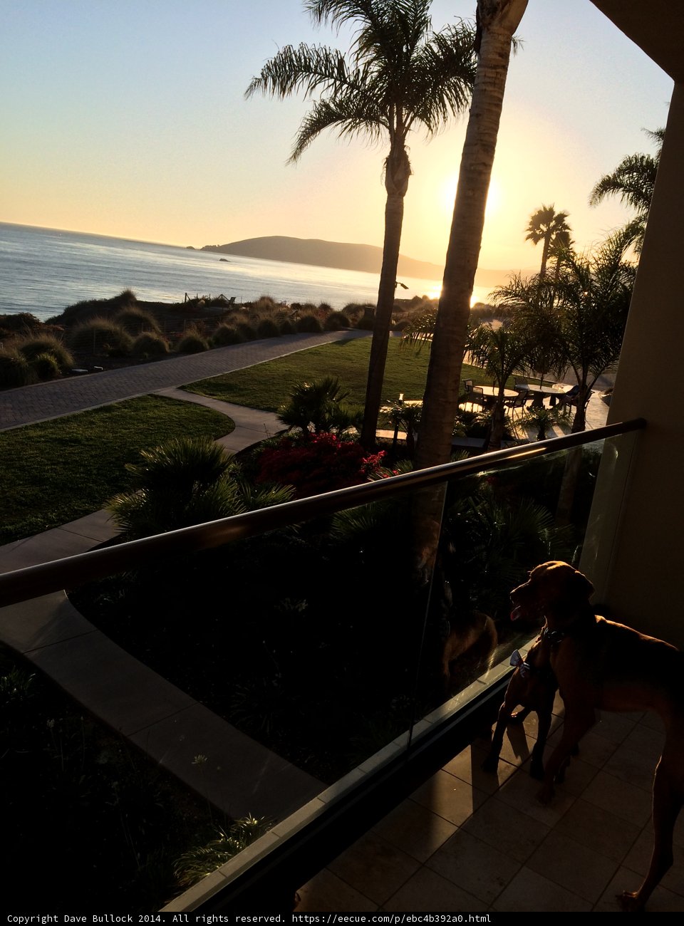 Sunset Over the Ocean