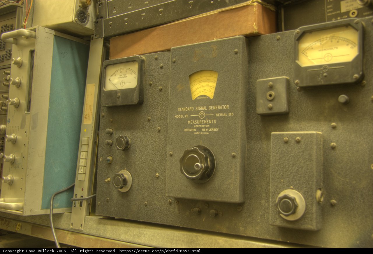 Vintage Radio Control Panel