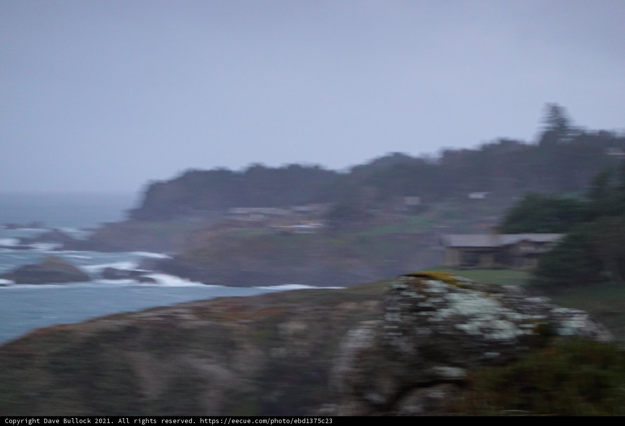 Cliffside View of the Ocean