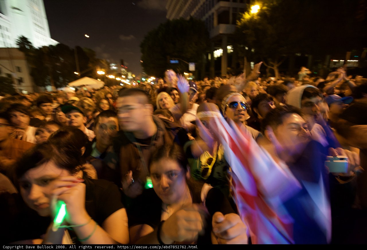 Urban Protesters Light Up the Night Sky