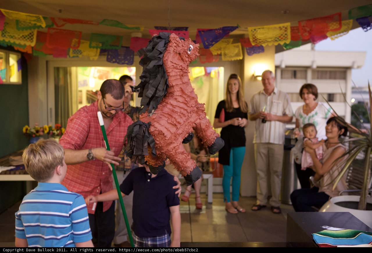 Fiesta Fun with a Horse Pinata