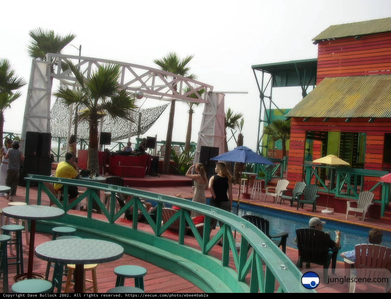 Colorful Beachfront Restaurant at an Ensenada Resort