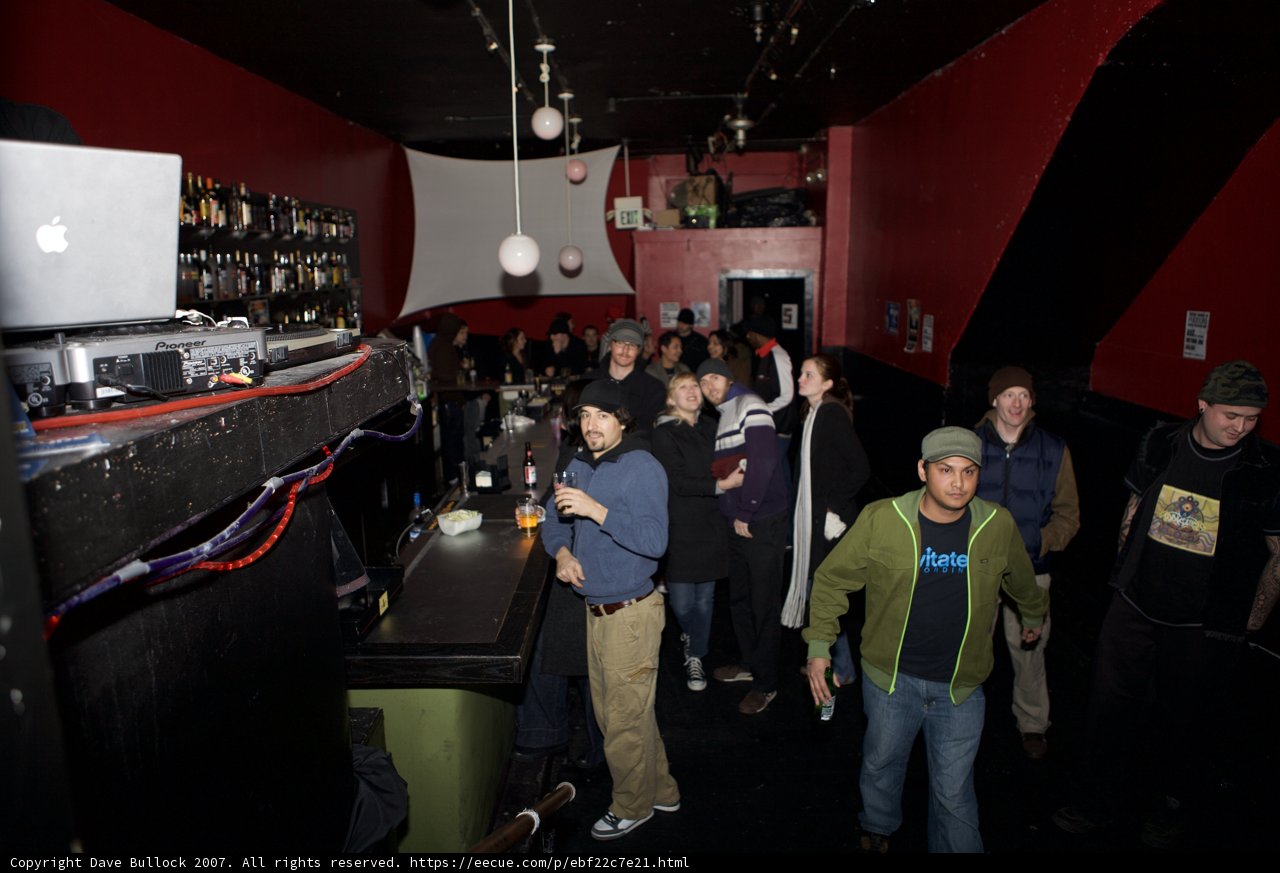 Nightlife Vibes at the Bar