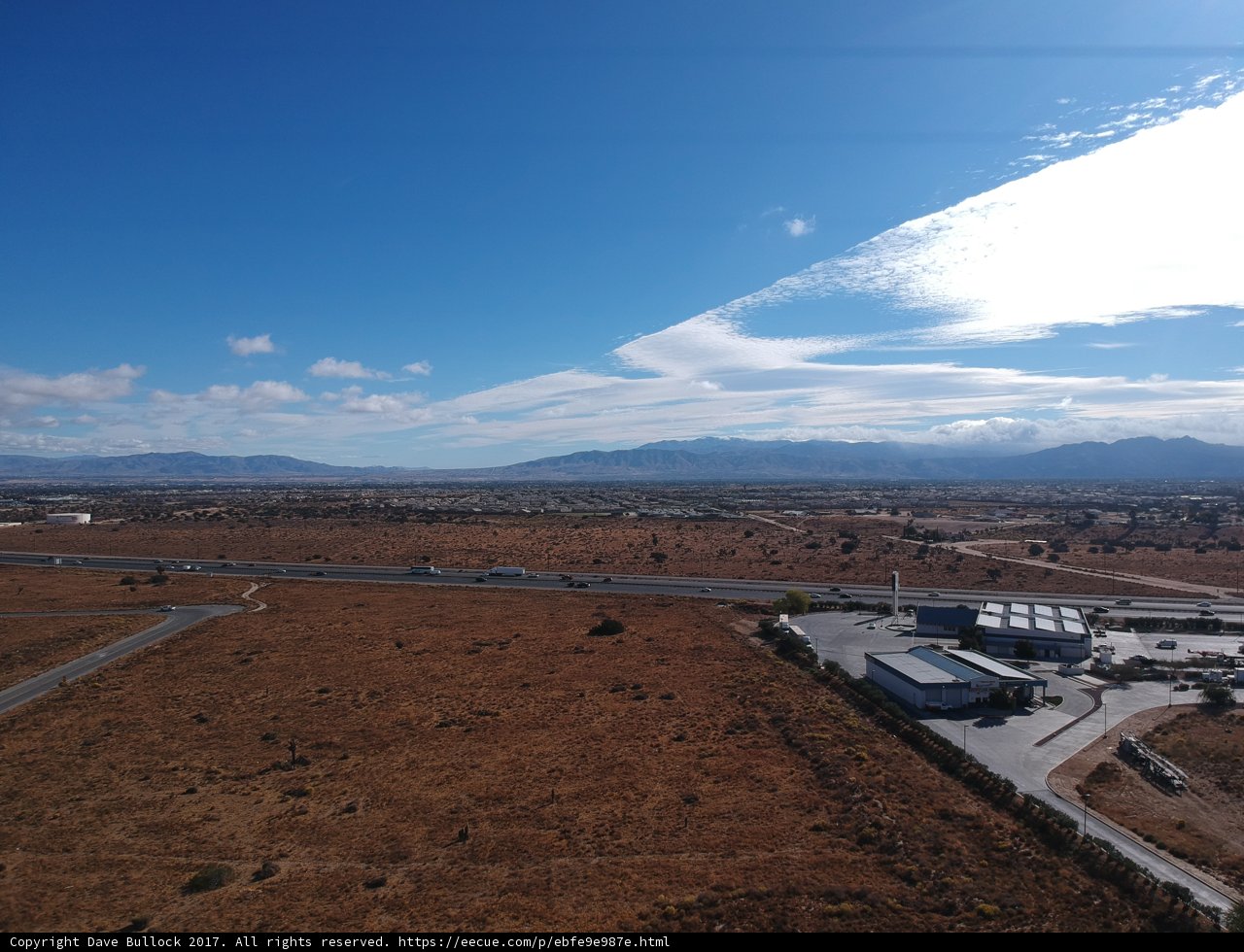 Desert Scenery from Above