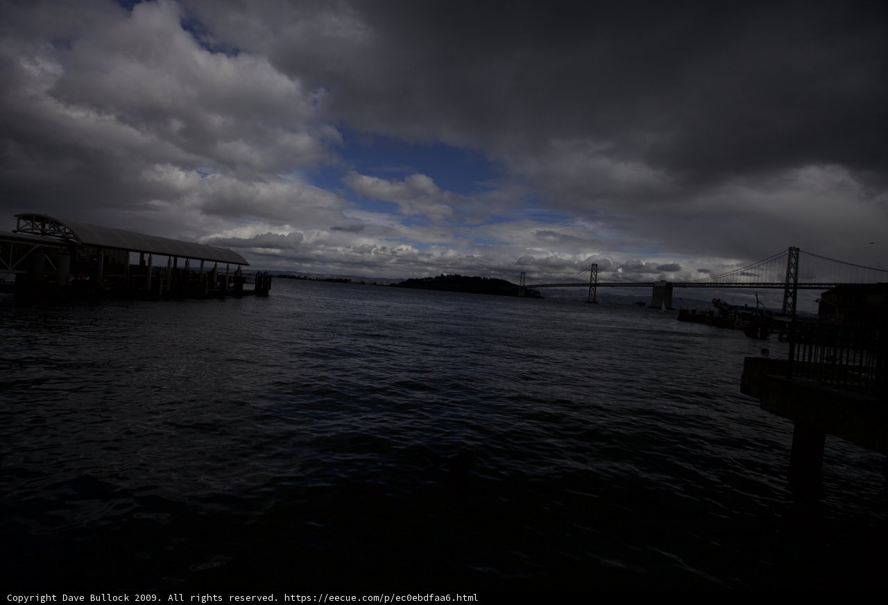 Bay Bridge view from the Waterfront