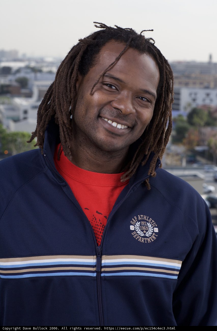 Happy Man with Dreadlocks