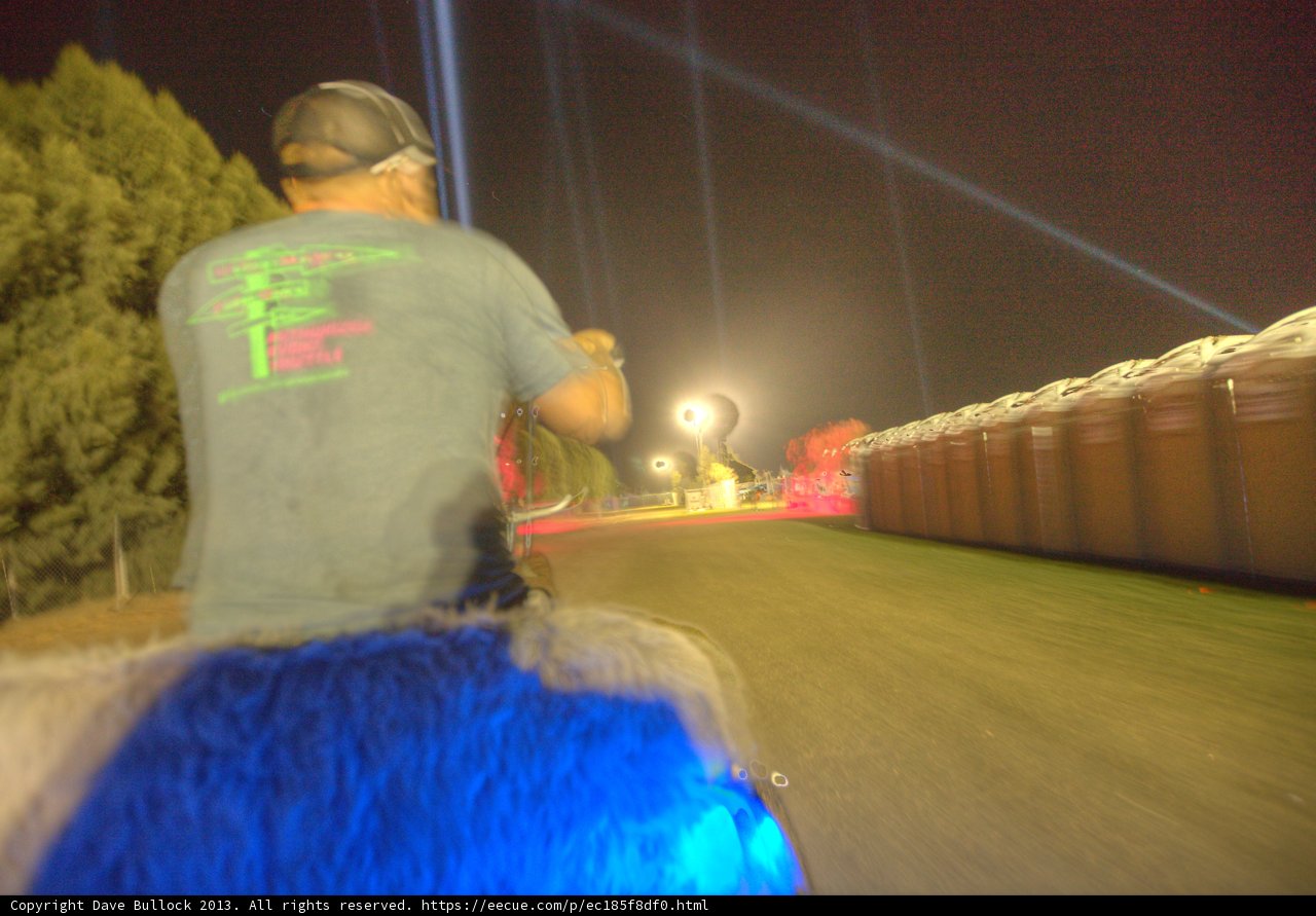 Riding into the Coachella Sunset