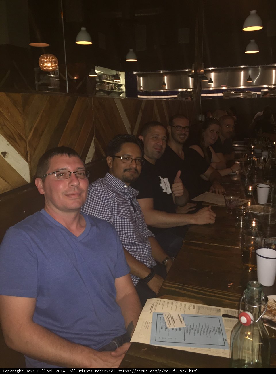A Night Out with Alvaro and Dave