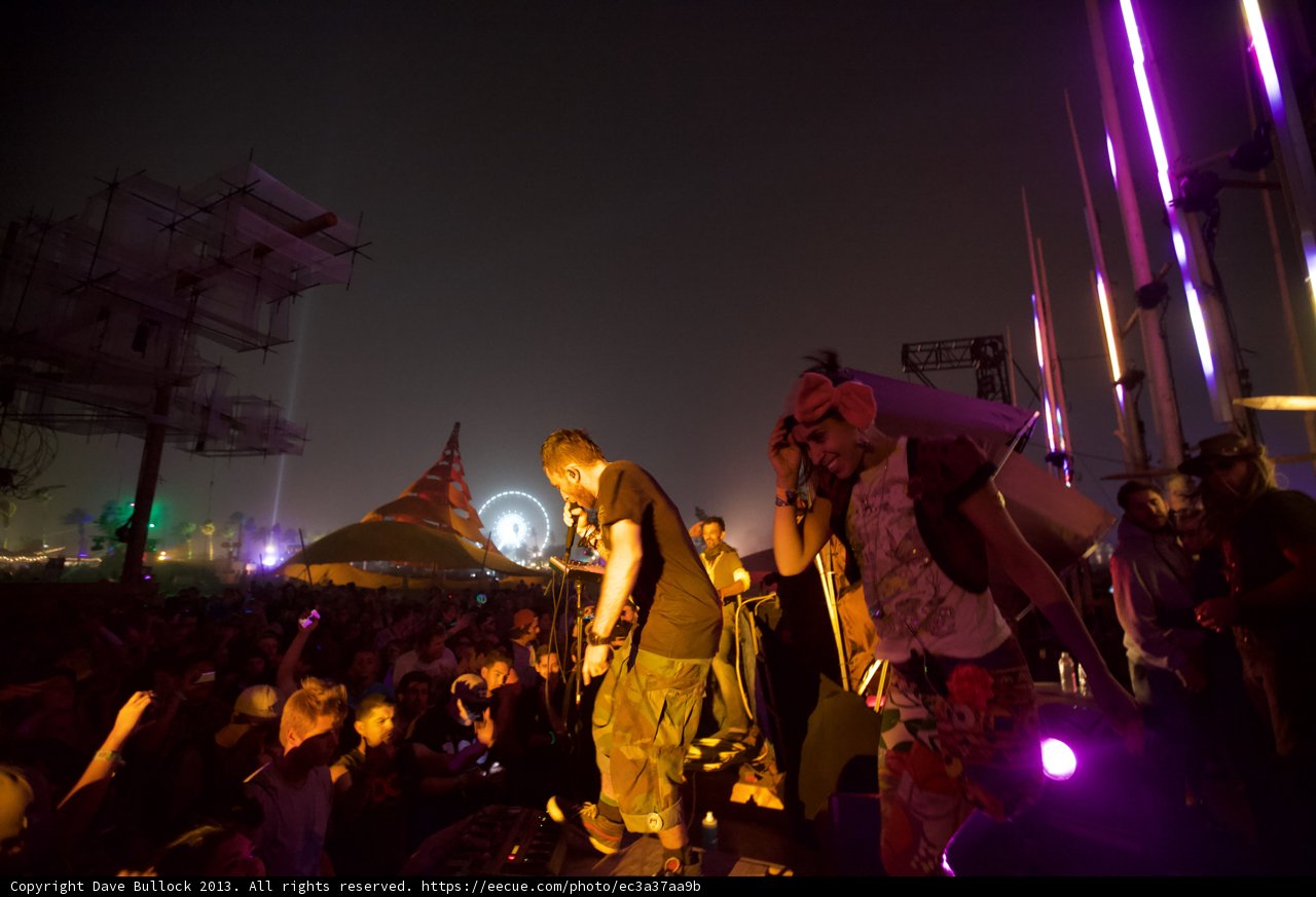 Nightlife on the Coachella Stage