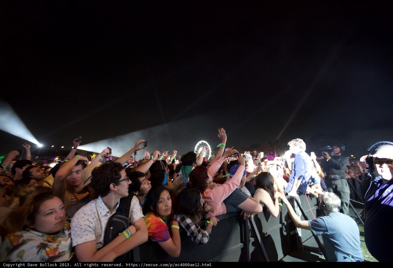 Night Sky Concert Crowd