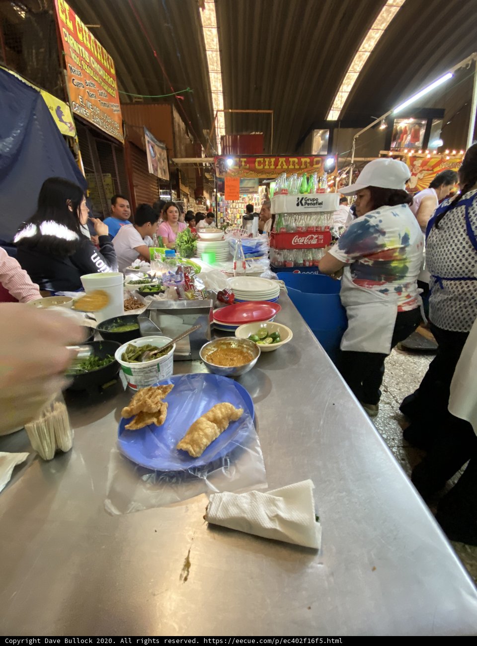 A Gathering at Mercado de Coyoacan