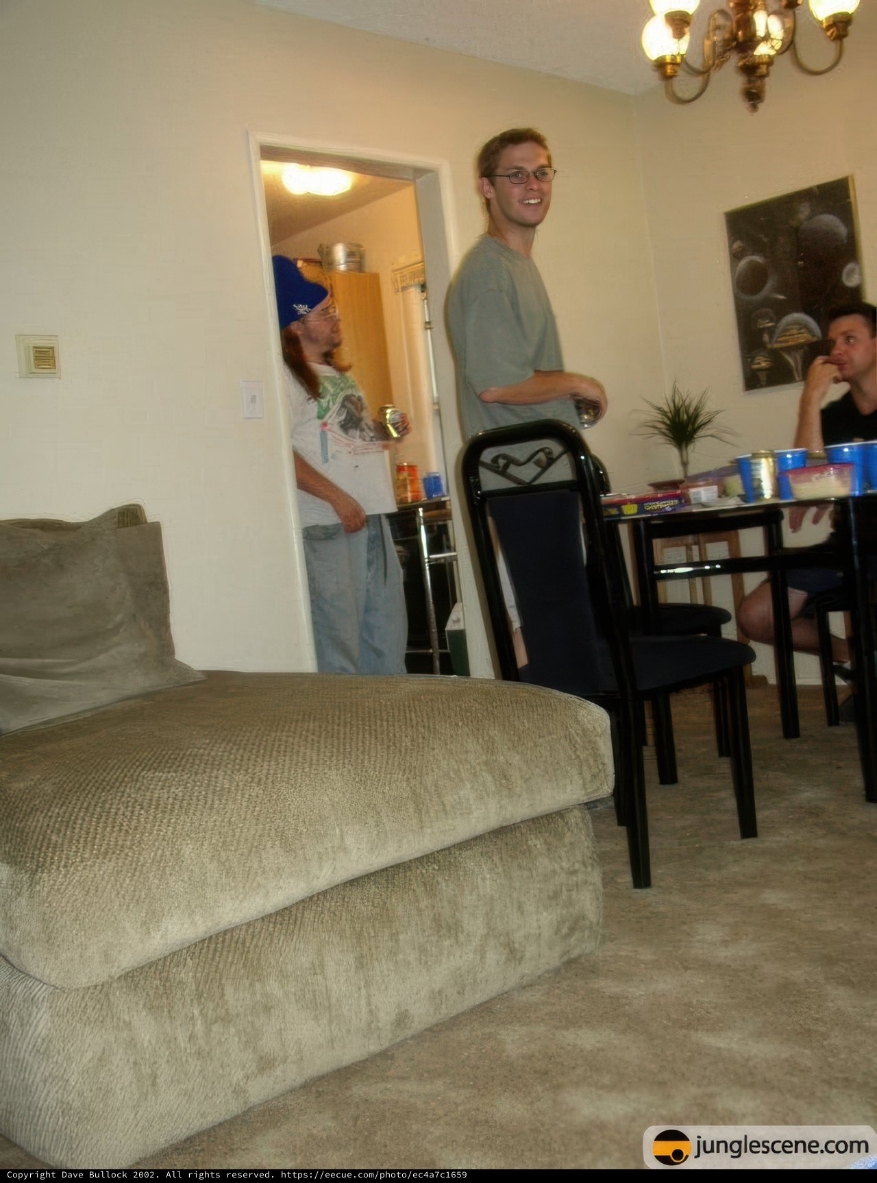 Man in the Sophisticated Dining Room