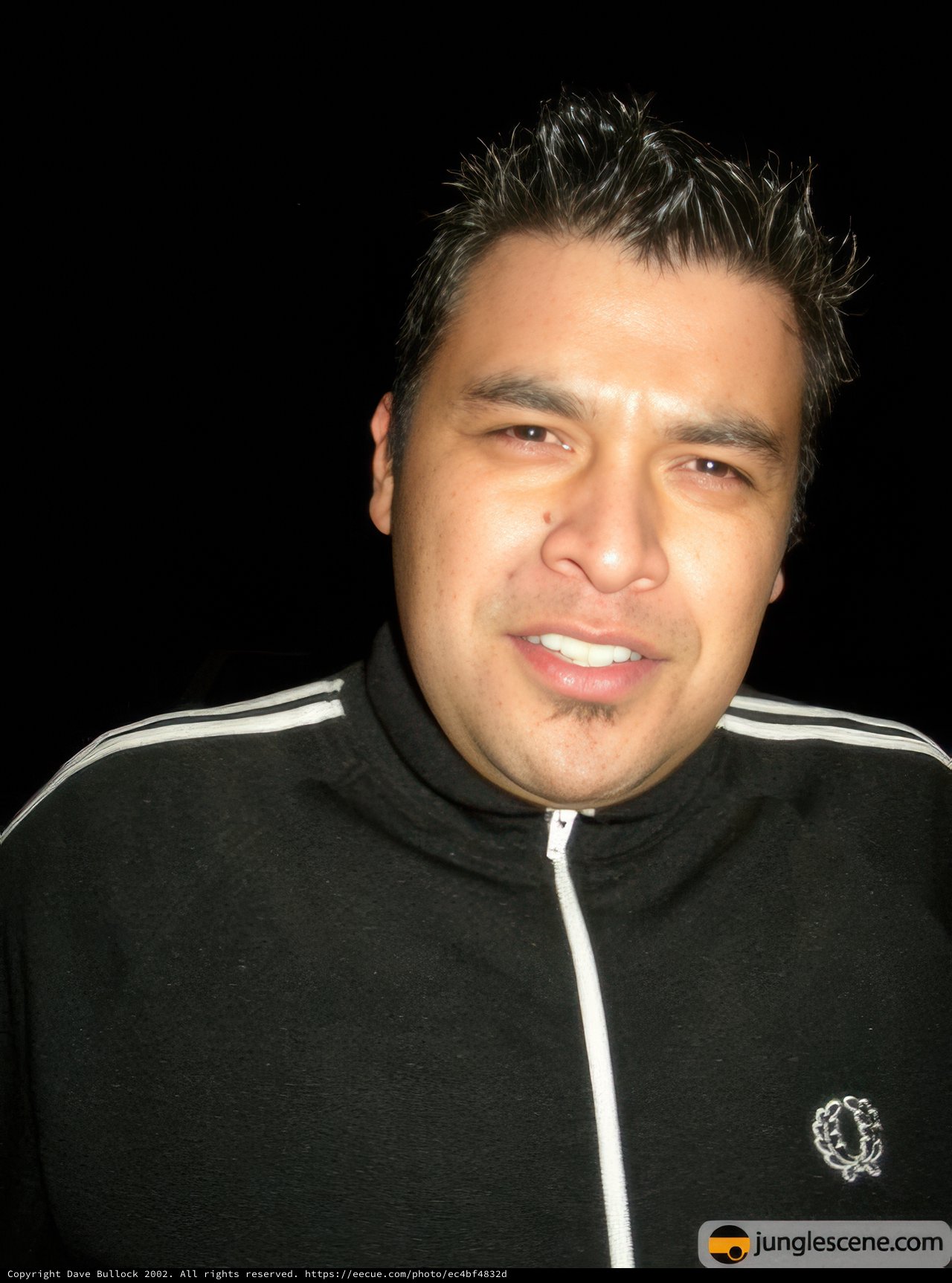 The Happy Man in the Black Jacket