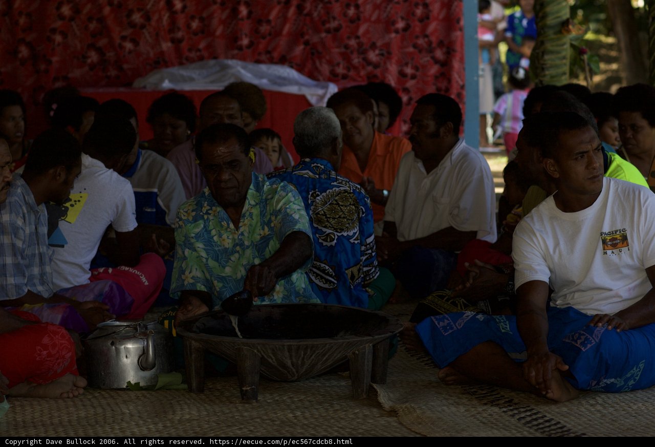 A Crowd Gathers in the Outdoor Market