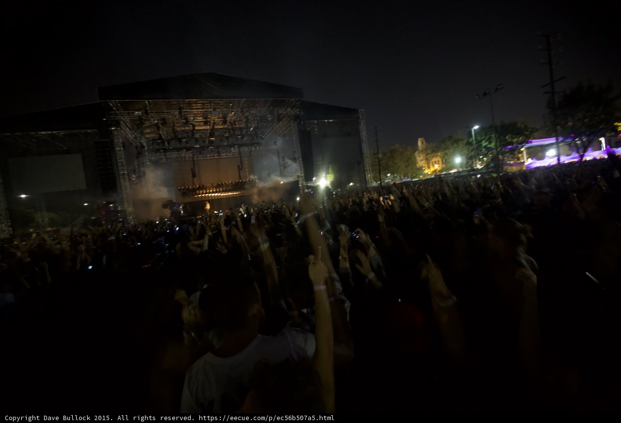 Two Stages Night View