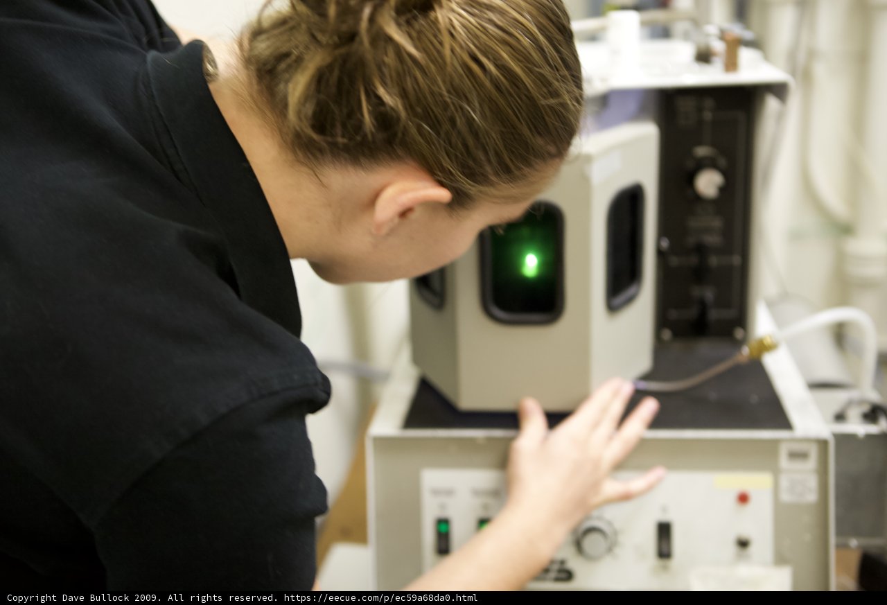 Testing Substances at Caltech Metal Lab