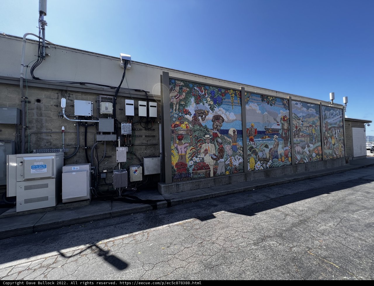 Colorful Mural on San Francisco Building