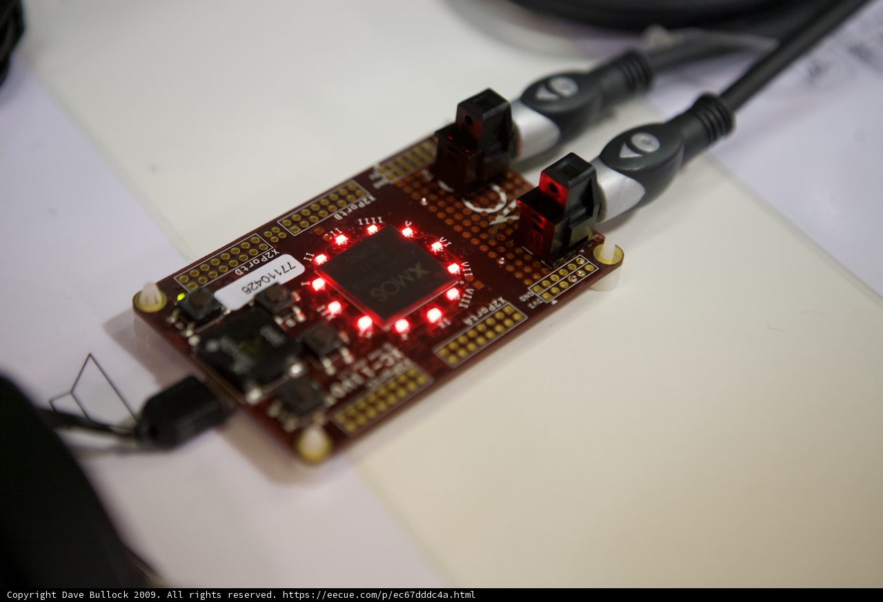 Red-Lit Microcontroller