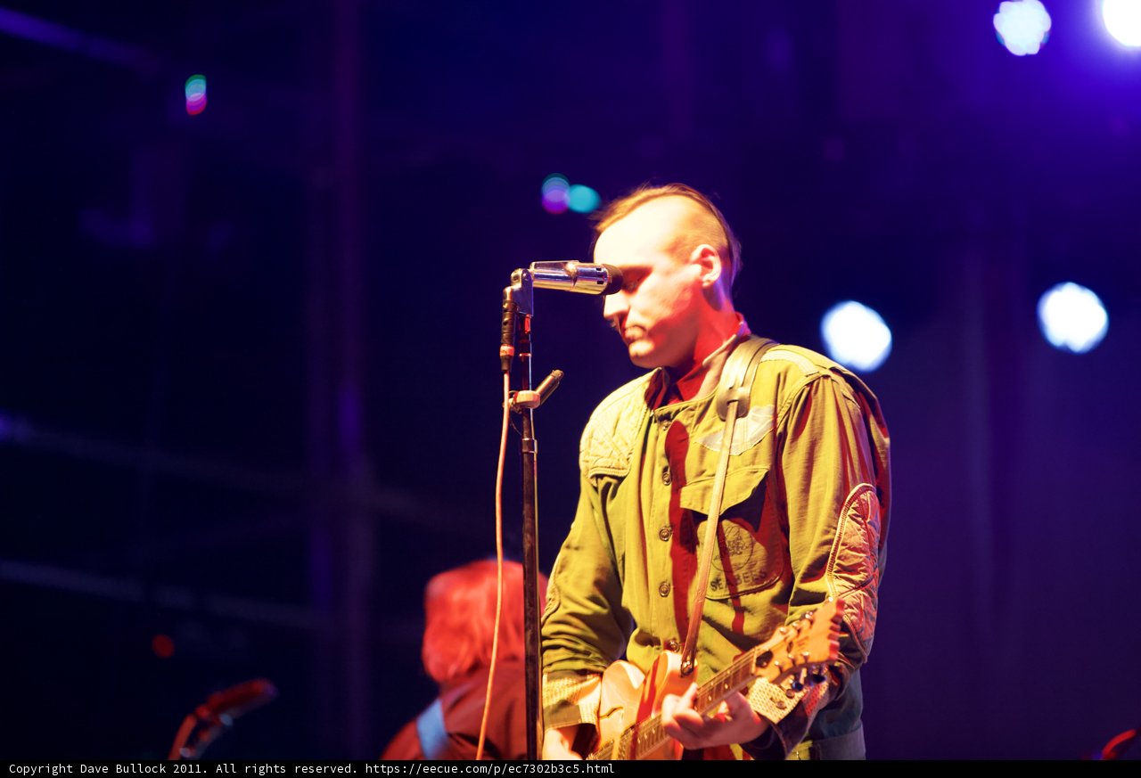 Military Musician Rocking the Stage