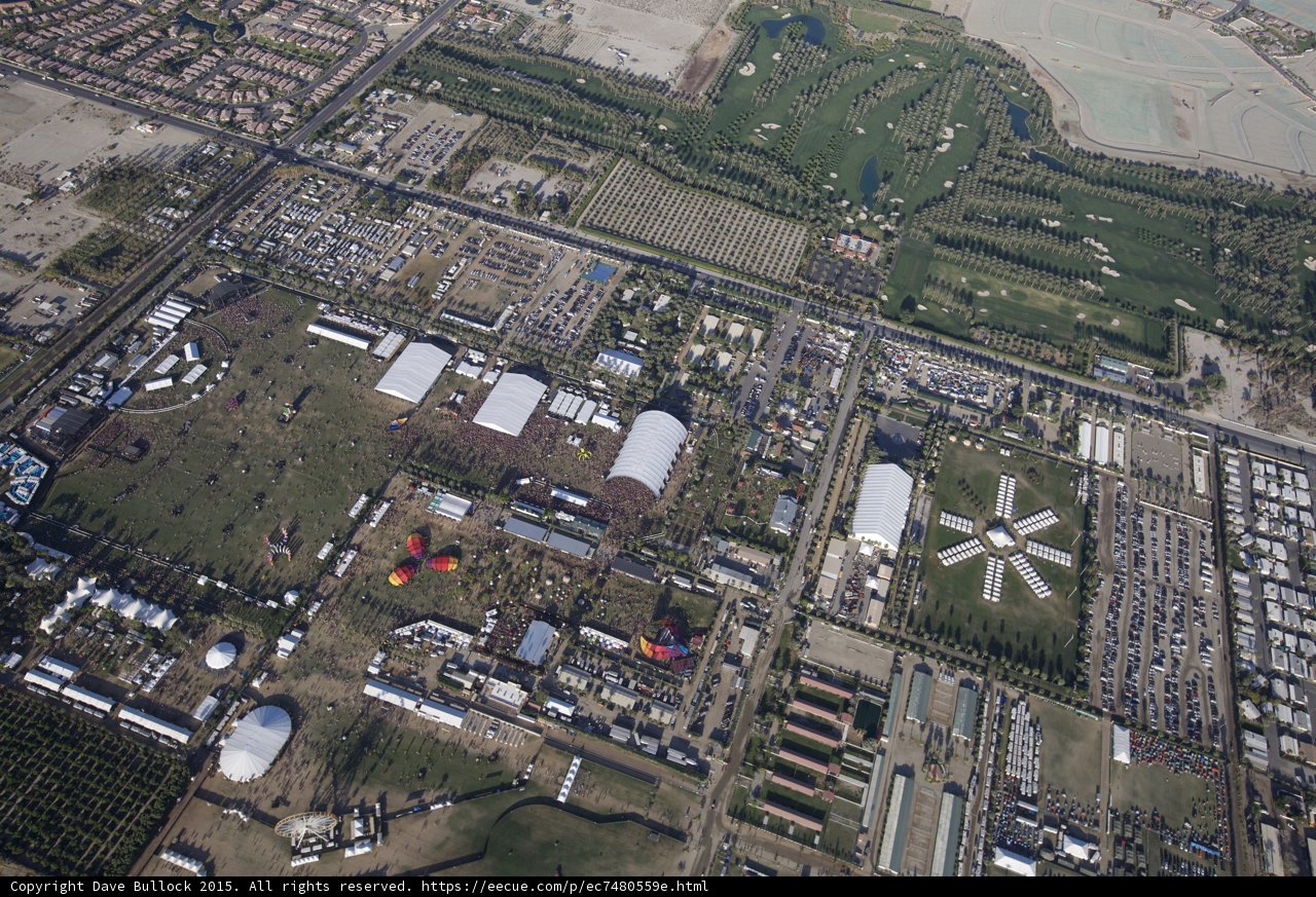 Aerial View of the Bustling City
