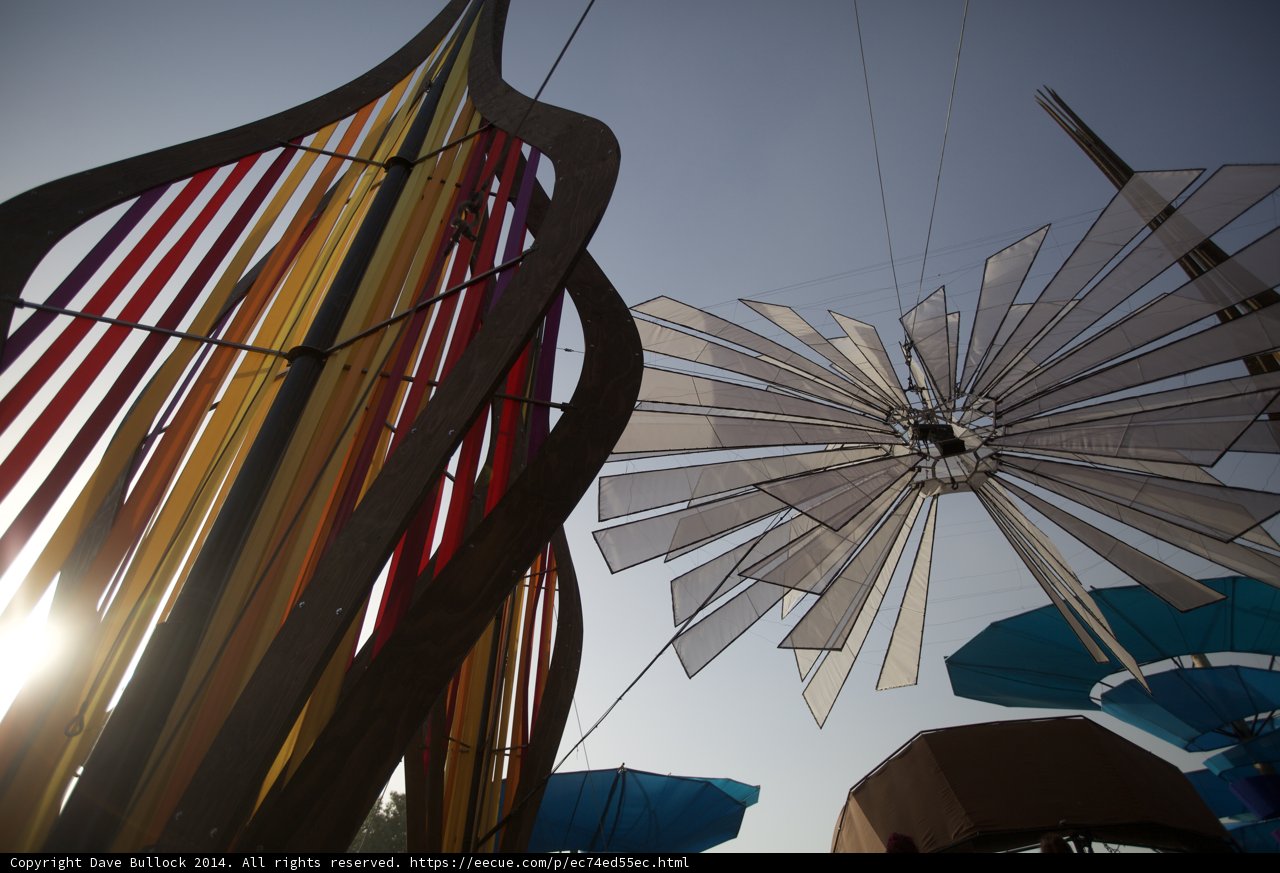 Colorful Kite at Coachella