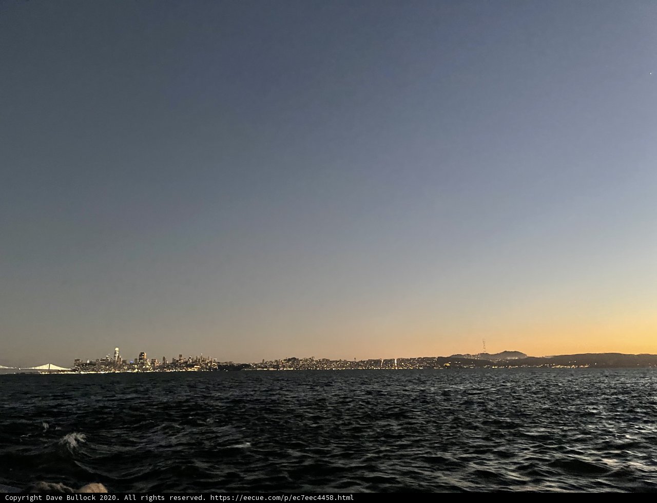 San Francisco Skyline from the Bay