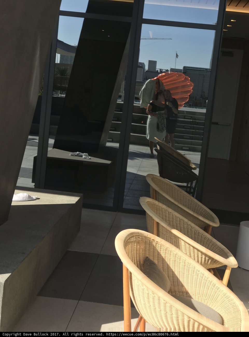 Reflections in a Los Angeles Cafe