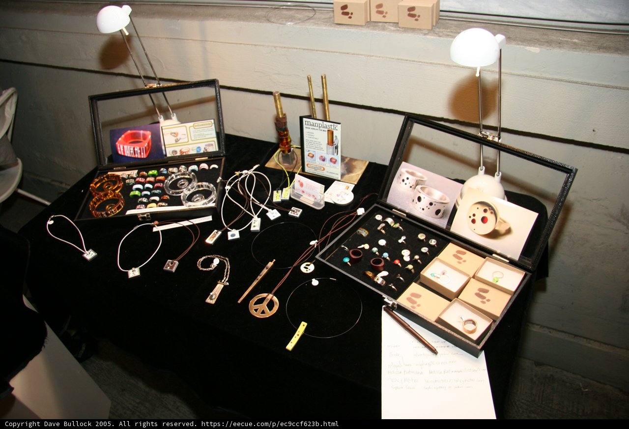 Jewelry and Accessories Table