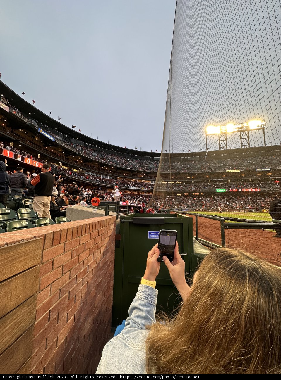 Moments from the Oracle Park