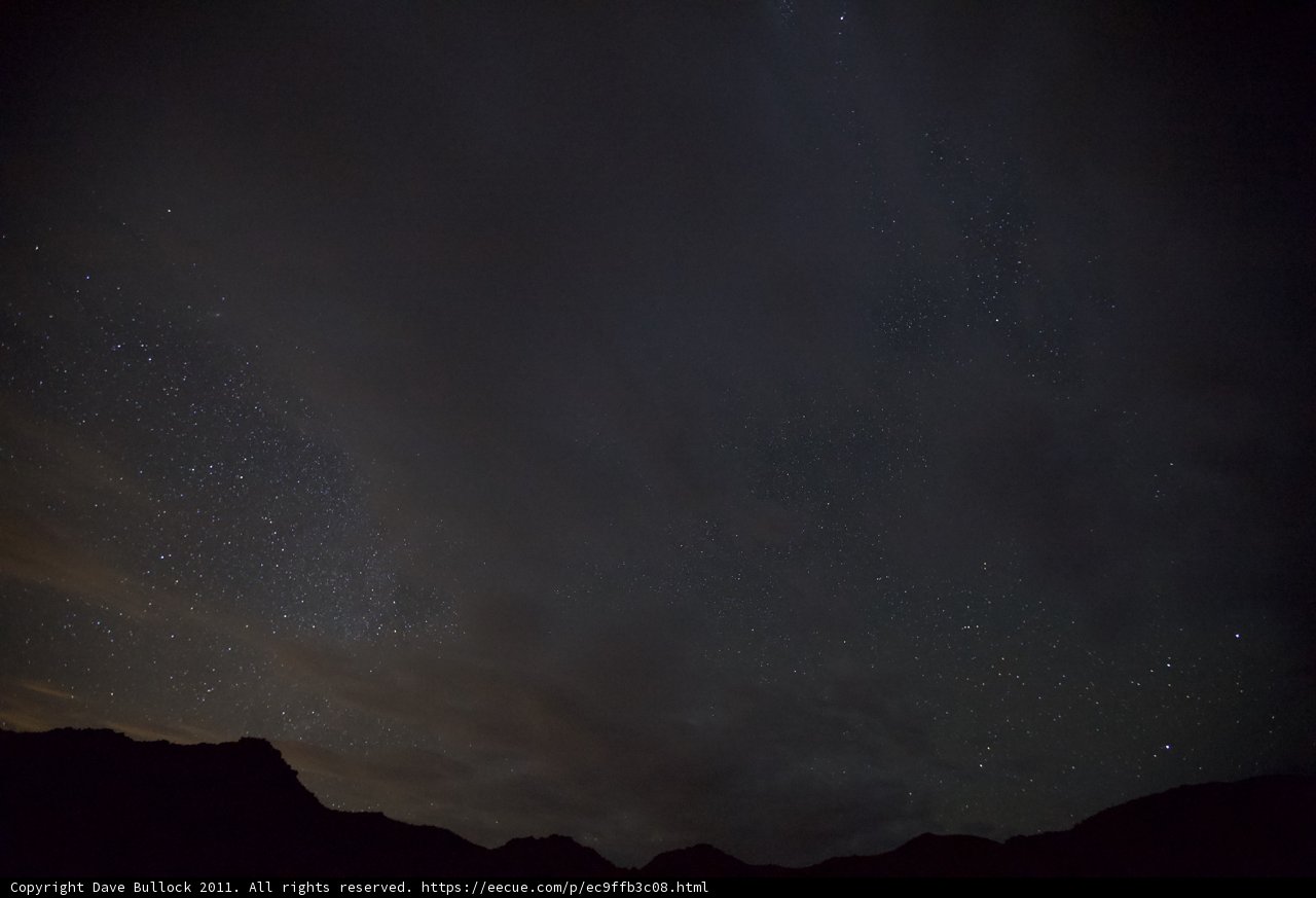 Starry Night Sky