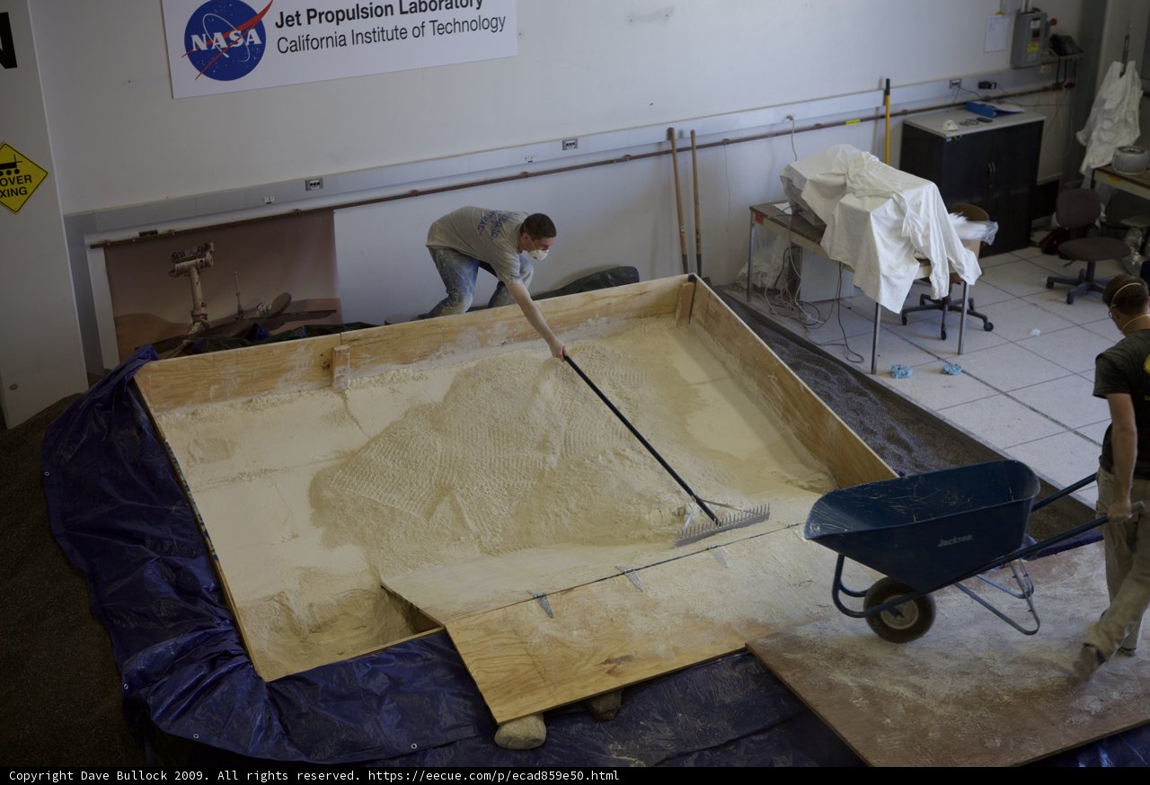 Working on the Sand Pit
