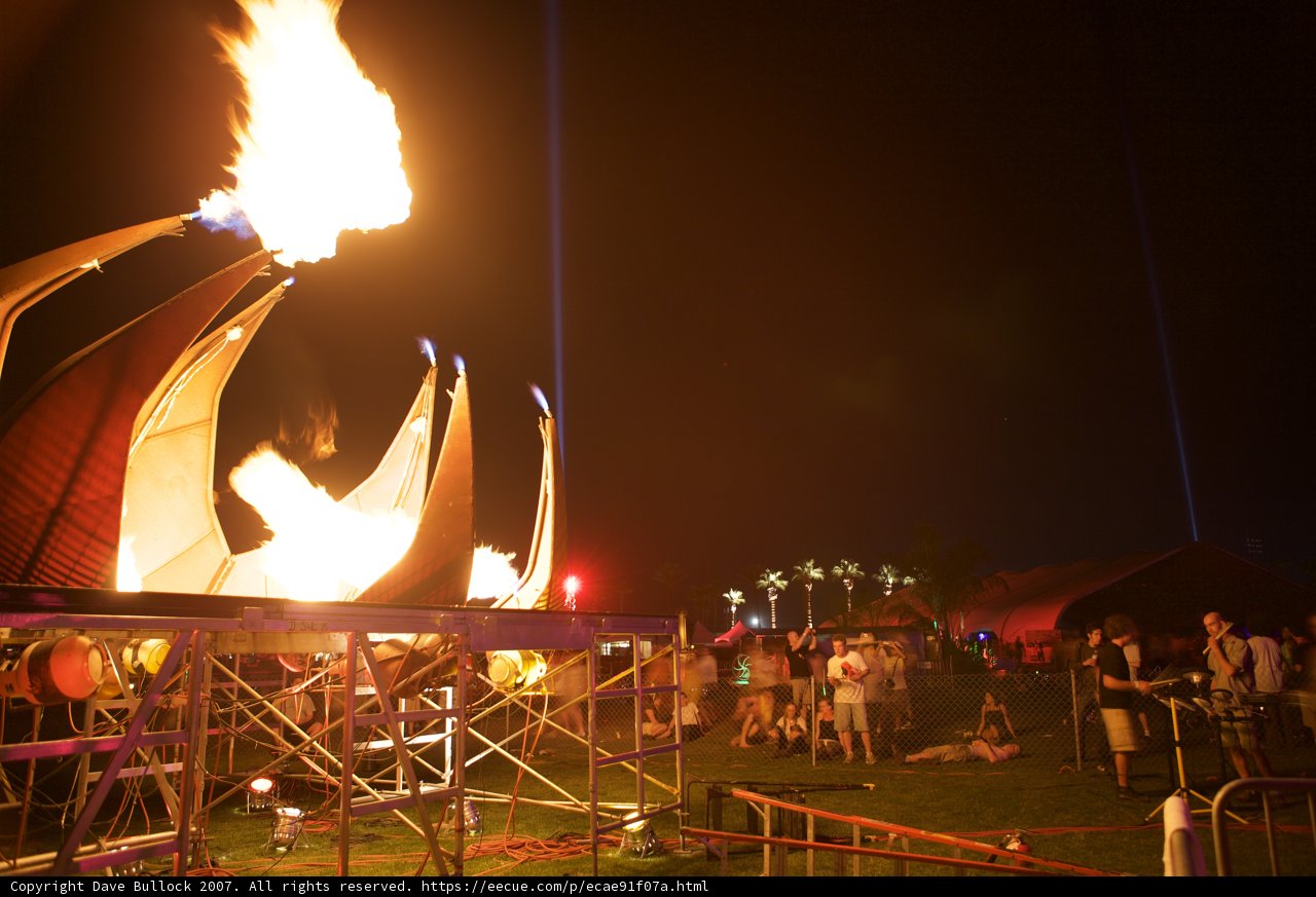 Bonfire Blaze at Coachella