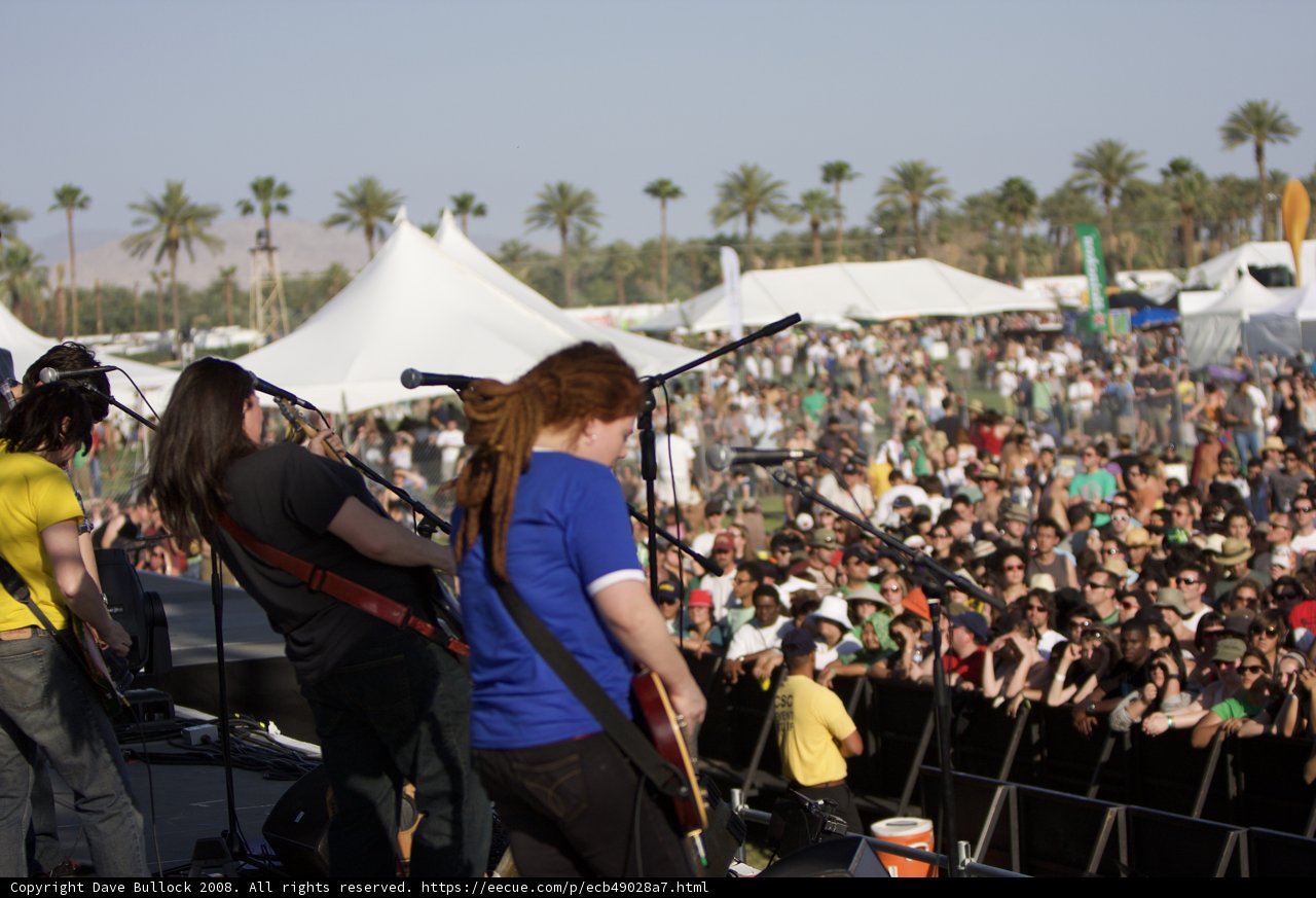 Electrifying Performance at Coachella 2008