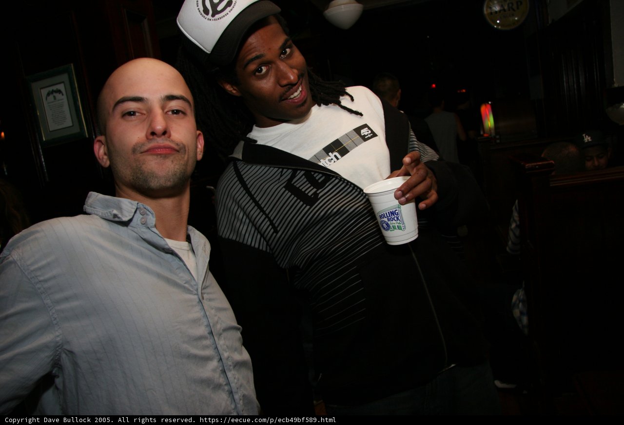 White Hat in the Bar