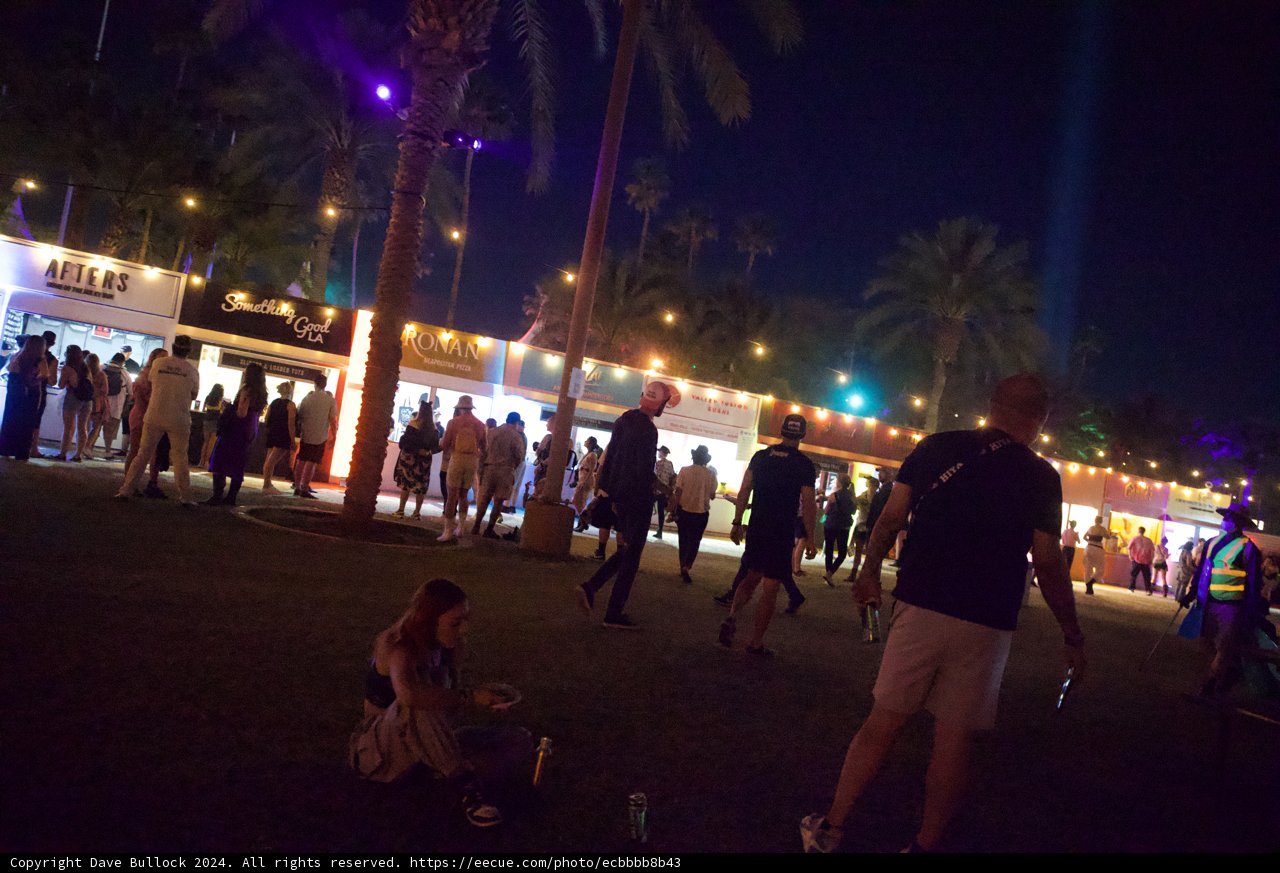 Nightime Vibes at Coachella 2024