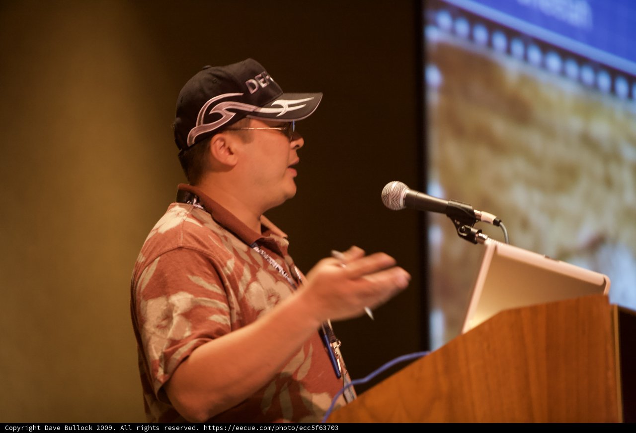 The Speaker at Defcon 17
