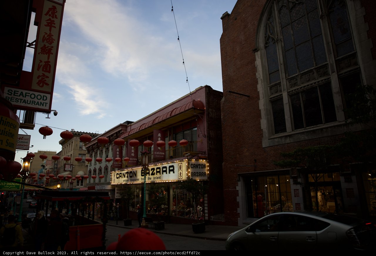 Urban Symphony: Chinatown in Dusk