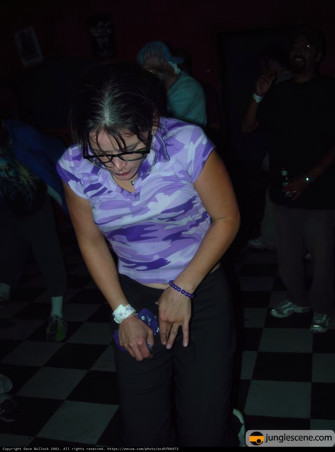 Purple Shirt Lady