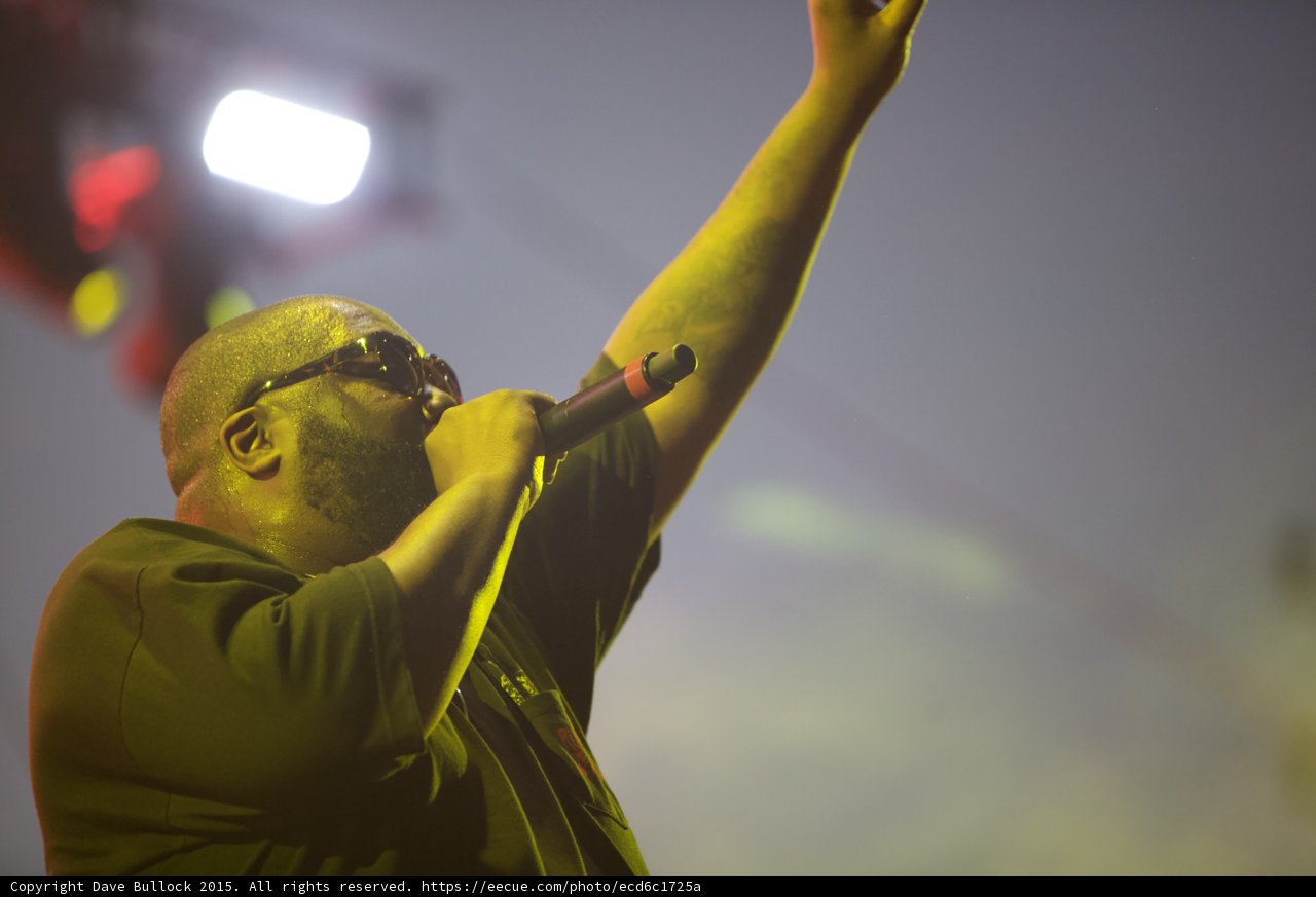 Killer Mike Arm Raised High