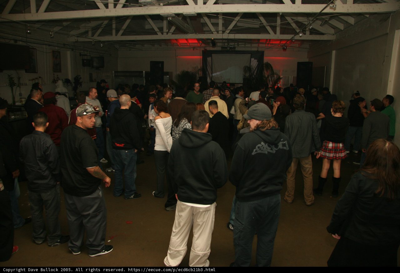 Crowd Gathered for Eric's Event