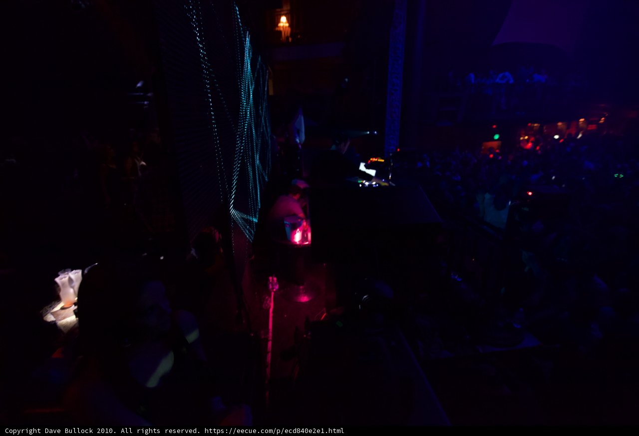 Sasha Commands the Crowd at Sierra Madre Nightclub